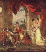 Sir Joshua Reynolds Portrat des Vierten Herzogs von Marlborough und seiner Familie Spain oil painting artist